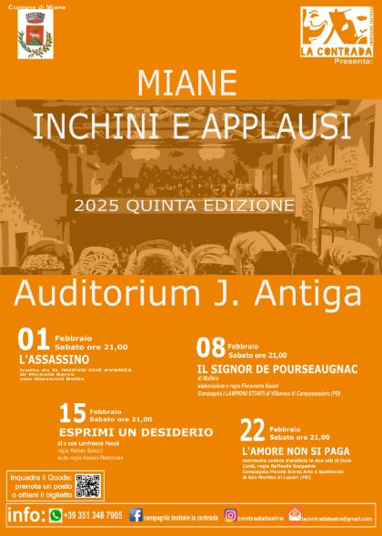 MIANE INCHINI E APPLAUSI - 2025 QUINTA EDIZIONE