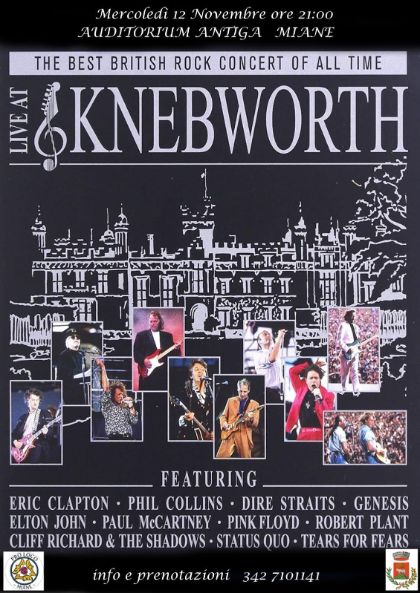 LIVE AT KNEBWORTH 12 NOVEMBRE 2025