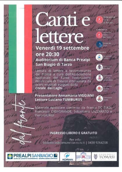 CANTI E LETTERE