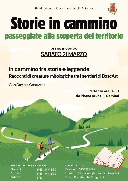 STORIE IN CAMMINO - PASSEGGIATE ALLA SCOPERTA DEL TERRITORIO