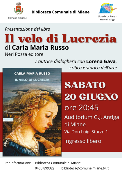 INCONTRO CON L'AUTORE - CARLA MARIA RUSSO