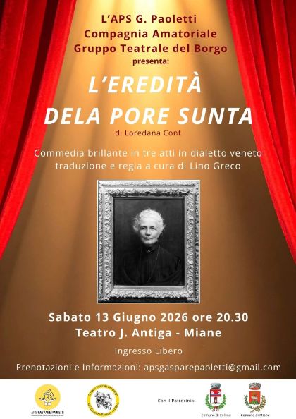 APS PAOLETTI: SPETTACOLO TEATRALE 