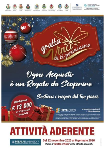 CONCORSO A PREMI “Gratta Vinci e ti Premiamo”