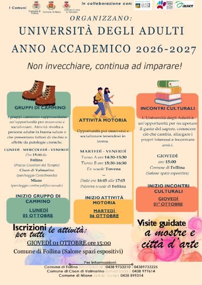 LOCANDINA UNIVERSITA' DEGLI ADULTI