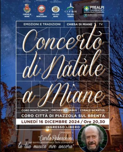 Coro Montecimon_Concerto di Natale a Miane_16.12.2024