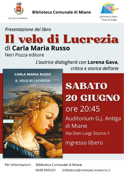Il velo di Lucrezia 20 giugno