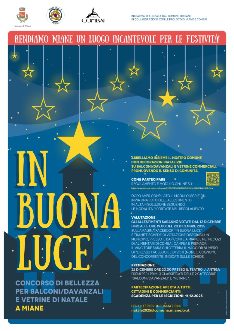 Locandina Miane 2025 Natale
