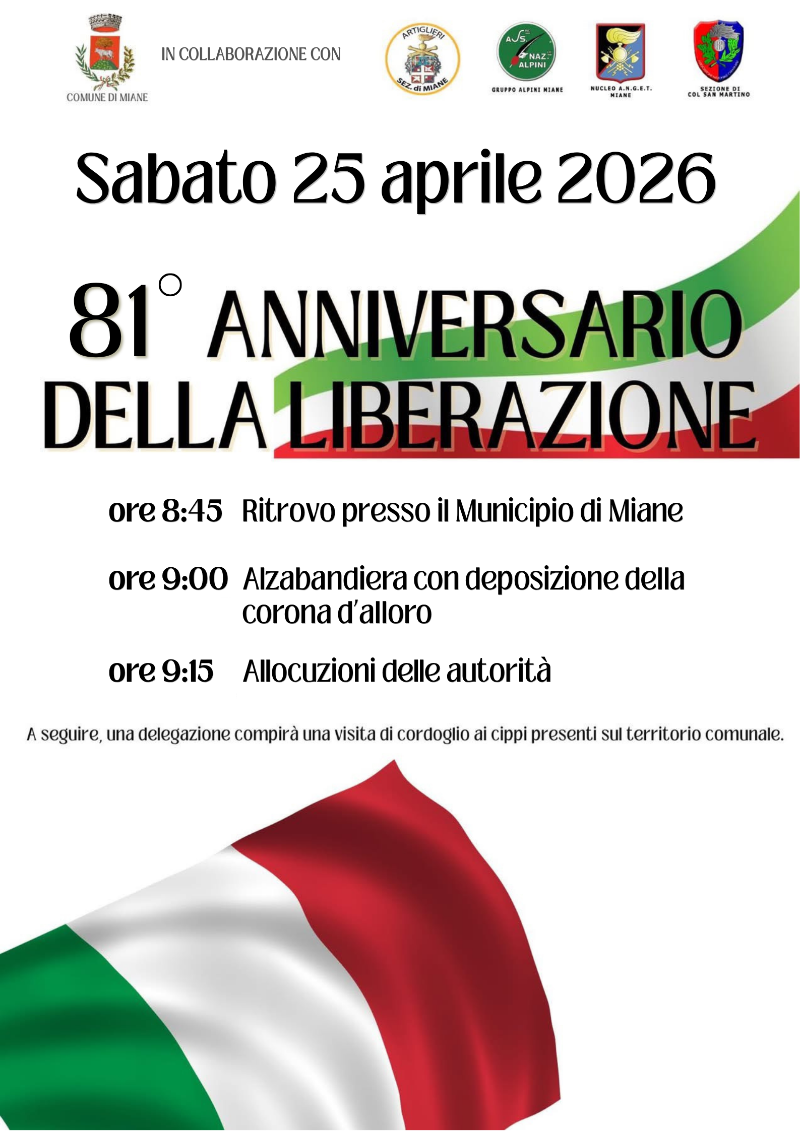 25 APRILE 2026