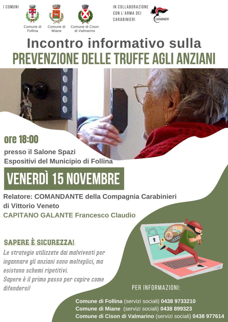 Evento 15 novembre 2024_prevenzione truffe anziani