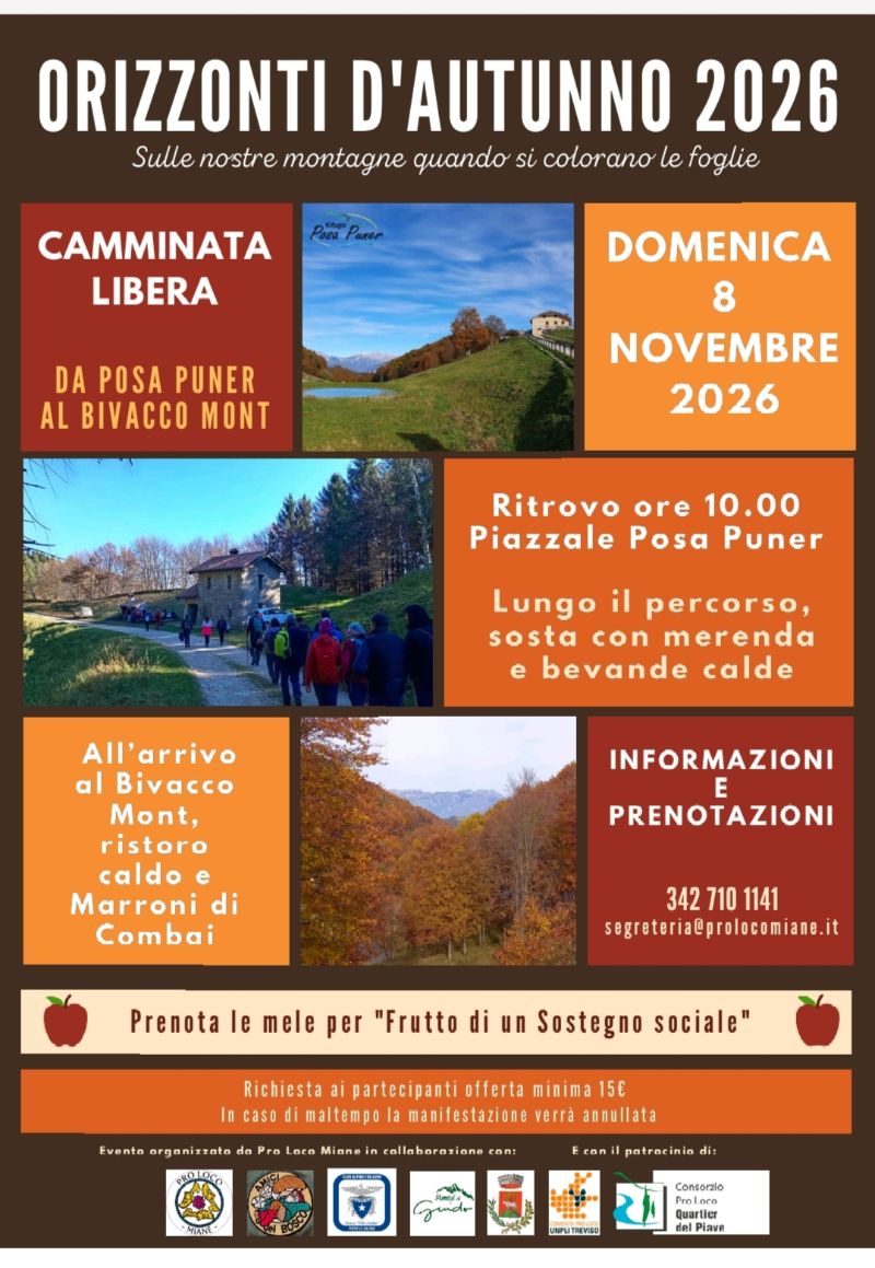 orizzonti d'autunno 2026
