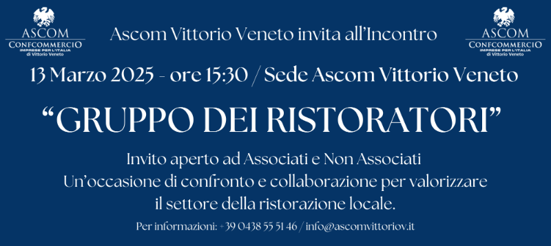incontro gruppo ristoratori